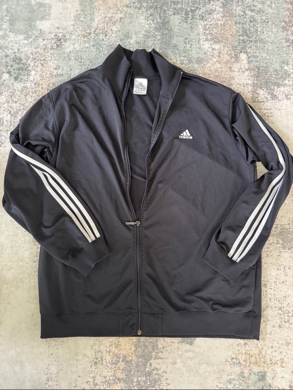 adidas Black Lightweight Track Jacket